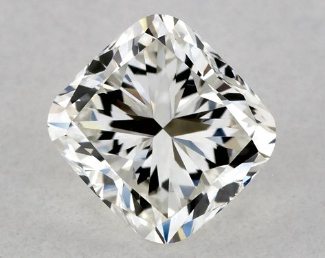 GIA 0.51 Carat H-VS1 Very Good Cut Cushion Modified Diamond